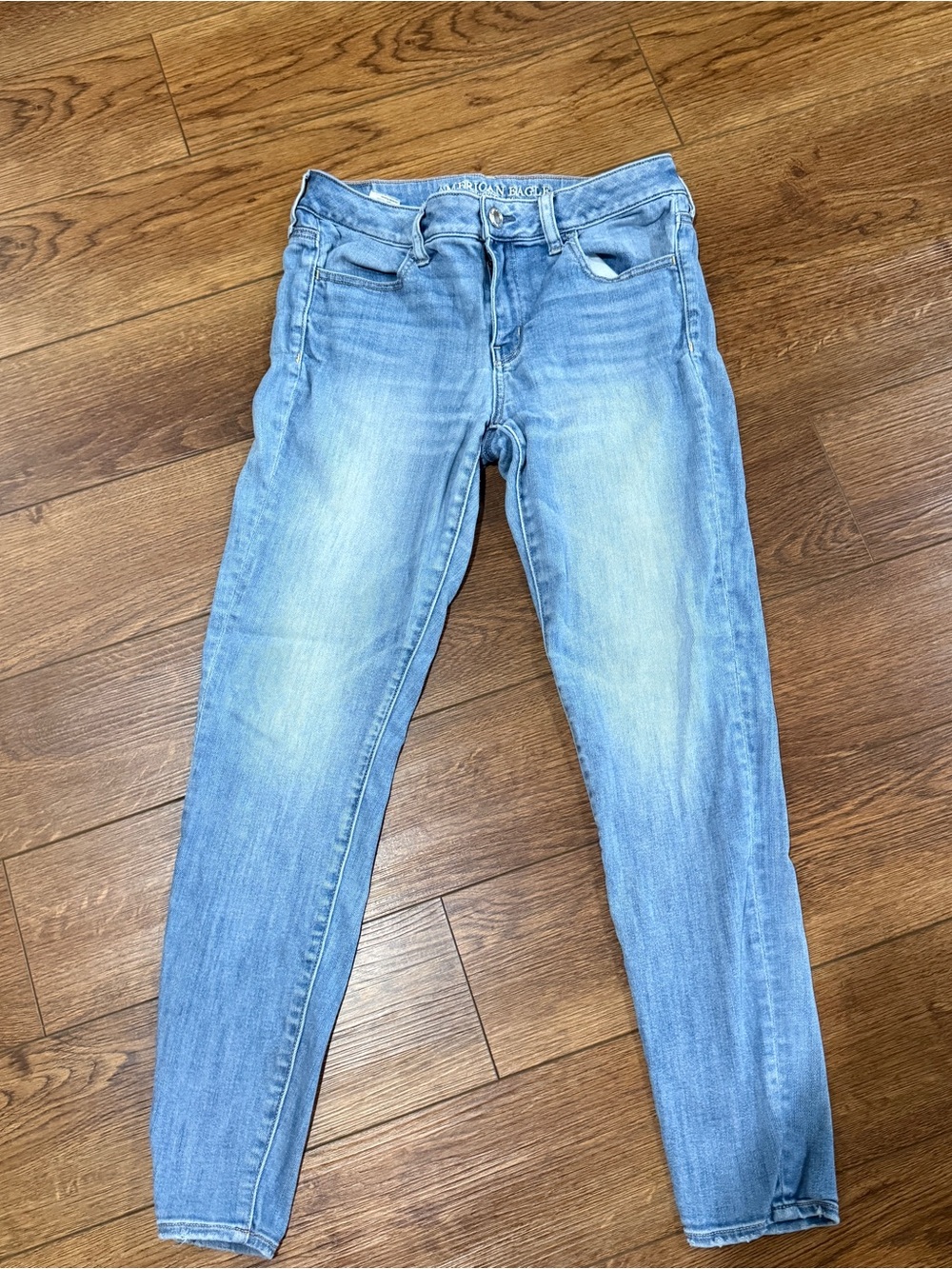 American Eagle Outfitters Light Blue Skinny Jeans